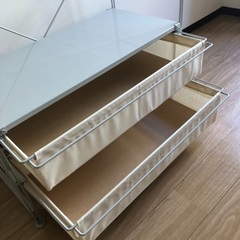 無印良品スチールユニットシェルフの画像