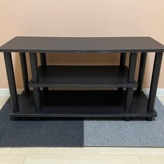 【特価！2/27まで】定価5,980円 テレビラック ブラックの画像