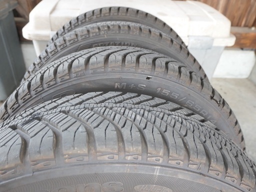 オールシーズンタイヤ Vector 4seasons 155/65R14 (N-BOX± 純正スチールホイール組込)