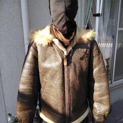 【再値下げ】ムートン革ジャンの画像