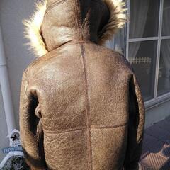 【再値下げ】ムートン革ジャンの画像