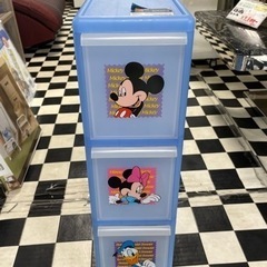 【リサイクルサービス八光　田上店　】3段収納ケース　キャスター付...