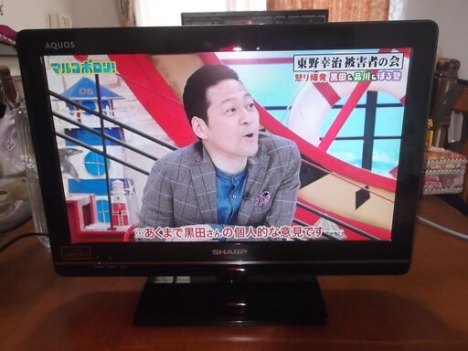 NECの19型テレビ付き自作パソコン　新品SSD128GB＋1TBHDD