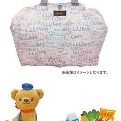 郵便局限定・ILLUMS×ぽすくま　オリジナルエコバッグの画像
