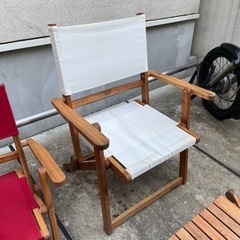 ニトリ　大人気　アウトドアテーブル、チェアの画像