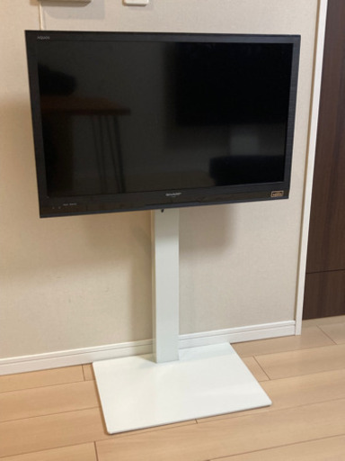 【受付再開】AQUOS TV 32型 スタンド付き
