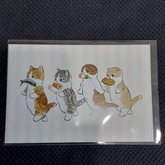 飛び猫合同会社ポストカード 2種【新品】の画像