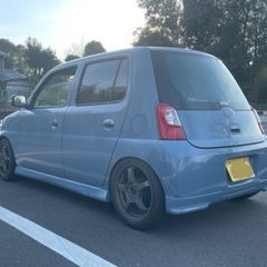 激安！車検1年以上☆エッセ☆エアロ☆車高調☆アルミホイール☆社外ステアリングの画像