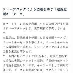 半額以下🎵 新品未開封 ベロフ製 電波遮断スマートキーケース🚙の画像