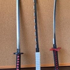 鬼滅の刃　日輪刀3本セット（40㎝）鞘無し（送料込み）