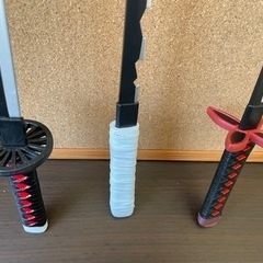 鬼滅の刃　日輪刀3本セット（40㎝）鞘無し（送料込み）の画像