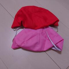 入園準備　幼稚園　色帽子