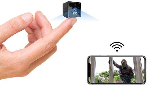 防犯カメラ 4K HD 超小型スマホ対応 wifi 長時間 sdカード録画  新品未開封