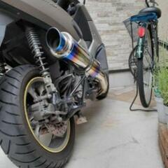 nmax前期モデル用マフラーの画像