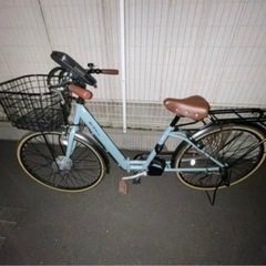 3/13迄には売却・電動アシスト自転車 26インチ 折りたたみ