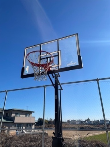 スポルディング製　バスケゴール　NBAロゴ入り