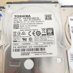 2.5インチHDD 内蔵HDD ノートパソコン用　容量多数有の画像