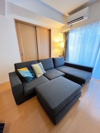 Vento2 アルモニア カウチソファー　オットマン付