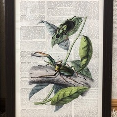 韓国　アートポスター　絵画　A4の画像