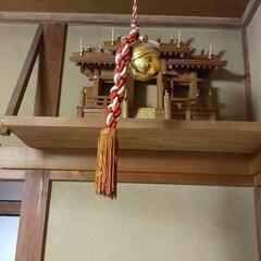 神棚 社(やしろ)のみ 鈴付きの画像