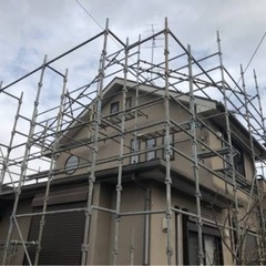 架設足場作業員の募集しますの画像