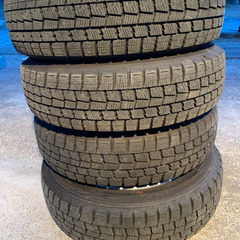 155/65R14 スズキ純正　① (送料込み) 155／65R14スタッドレス スズキ純正スタッドレス