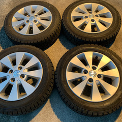 155／65R14スタッドレス　スズキ純正スタッドレス