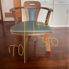 【 食卓テーブル椅子４脚セット 】の画像