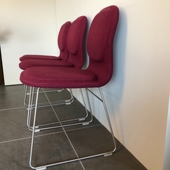 カッペリーニ ハイパッドチェア 3脚 ジャスパーモリソン