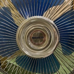 TOSHIBA 昭和レトロ　扇風機の画像
