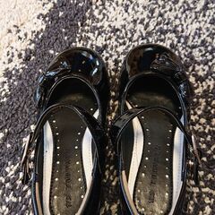 黒のフォーマル靴、卒園式、入学式、発表会用