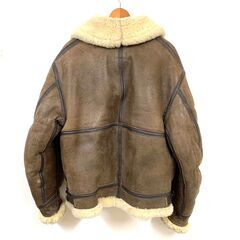 【branded　by　orchard　motorcycle】　B-3ジャケット　made in USAの画像