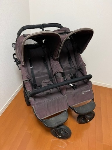 エアバギー ココダブル 2人乗りベビーカー 双子ベビーカー