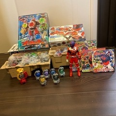 レンジャー、ライダーのおもちゃ たくさん