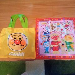 【取引決定しました】アンパンマン ハンカチと手さげカバン