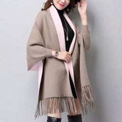 新品A150ショールレディース ストールカーディガン マフラーアウター肩掛羽織コートの画像