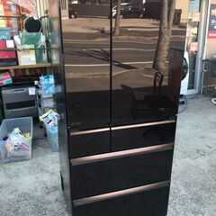 三菱大型 冷蔵庫 MR-WX70A-BR クリスタルブラウン 大...