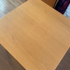 ［お取引中］天童木工  水之江忠臣 ダイニングテーブル グッドデザイン賞受賞の画像