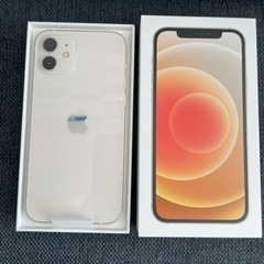 受け渡し者決定　新品未使用　iPhone 12 ホワイト 64GB SIMフリー