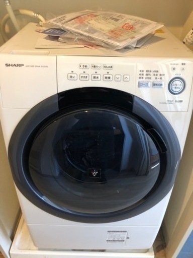 ドラム式洗濯機　シャープ