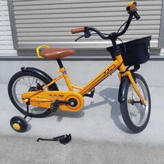 補助輪付き自転車16インチ