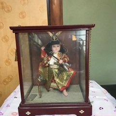 若武者日本人形