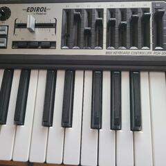 MIDIキーボード2台　EDIROL by Roland PCR-300 & ALESIS Q49　オマケでスタンド付きの画像