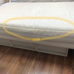 取引中【無印良品】※旧型※シングル脚付きマットレスの画像
