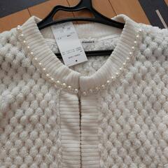 新品・未使用‼️　ニットジャケットの画像