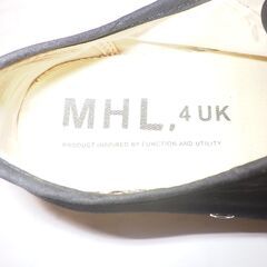 マーガレットハウエル  黒 スニーカー UK4（23cm）の画像