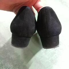 オリエンタルトラフィック 黒 パンプス 37の画像