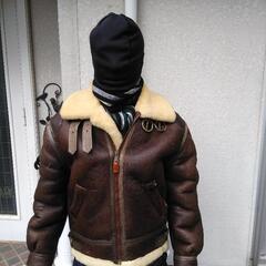 【再値下げ】シープスキンB−3　革ジャンの画像