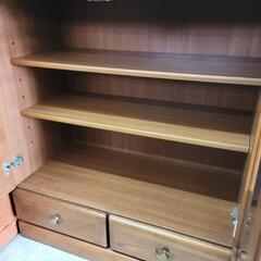 【在庫処分SALE】3,500➡️1,980円　飾り棚　物置　中古　リサイクルショップ宮崎屋住吉店　22.2.27kの画像