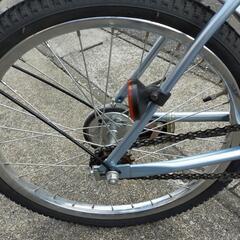 折りたたみ自転車の画像